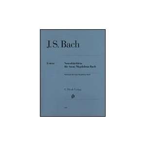  Notebook for Anna Magdalena Bach Softcover Piano Solo 