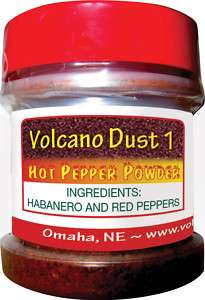 Volcano Dust 1   Smoked Habanero and Red Pepper Powder 861154000007 