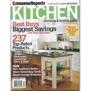  Consumer Reports Kitchen Planning & Buying Guide Special 
