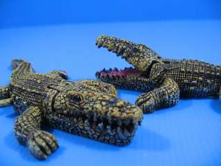 Crocodile Bubbles Aquarium Ornament Decor 20cm 7.8 non toxic plastic 