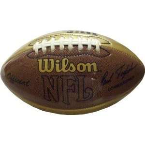 NFL Gold Football Unautographed 