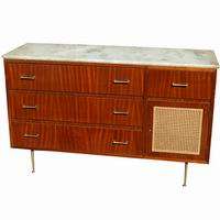 cane marble dresser material white marble wood cane and brass legs bed 