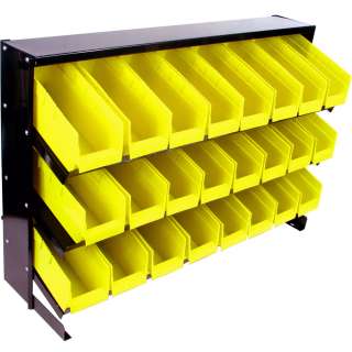 24 Bin Parts Storage Rack Trays by Trademark Tools™ 844296084067 