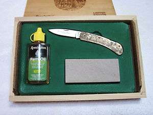REMINGTON KNIVES Model R5 1989 Limited Edition Knife Boxed Gift Set 