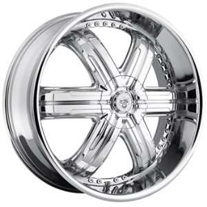  22x9.5 Chrome Wheel TIS 533 6x135 6x5.5 Automotive