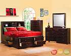 Vintage 1968 Drexel 4 piece Bedroom Set, Dresser, 2 Night Stands, King 