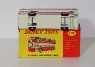 DINKY TOYS 292 ATLANTEAN DOUBLE DECKER BUS REGENT MIB  