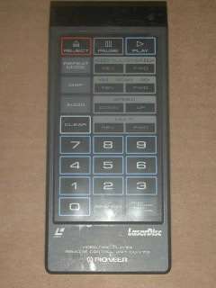 PIONEER Remote Control CU V113 LaserDisc Remote  