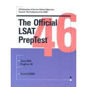  The Official LSAT PrepTest 46 [OFF LSAT PREPTEST 46 