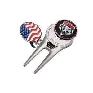  New Mexico Lobos Divot Tool Hat Clip with Golf Ball Marker 