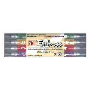  ZIG Emboss Pen 4 Pack
