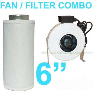 IN LINE Duct Fan & Carbon Filter COMBO inch inline  