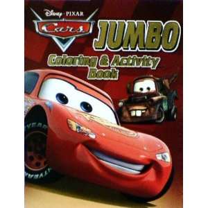  Disney Pixar Cars Jumbo Coloring and Activity Book Disney 