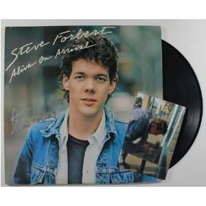 Steve Forbert Autographed Alive on Arrival Record Album