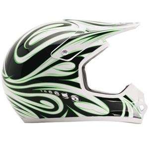  Answer Racing Nova Phish Helmet   Large/Green Automotive