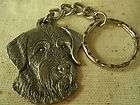 Pewter I Love My German Wirehaired Pointer Keychain