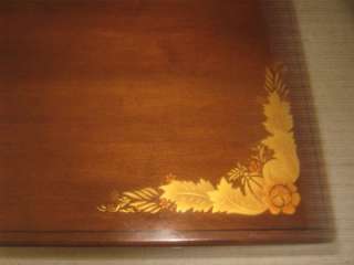 Hitchcock signed Harvest Rectangle Trestle Table decorated with 