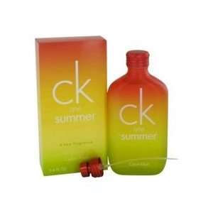 CK ONE Summer by Calvin Klein Eau De Toilette Spray (2007 Green Yellow 