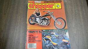 Street Chopper Magazine April 1978 ProfileAMF Harley Davidson FREE S 