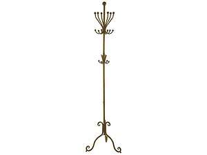 Traditional Antique Copper Coat and Hat Rack 68 Tall 738449240908 