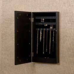 Alto Photo Display Wall mount Black Jewelry Armoire  