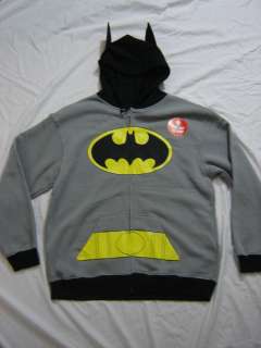 BATMAN zip up hoodie costume  