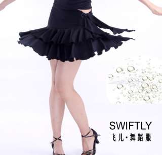 Latin salsa Ballroom Dance Dress Mini Skirt #M052  