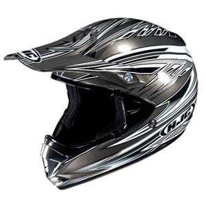  HJC CL X5 Arena Helmet   Small/Silver Automotive