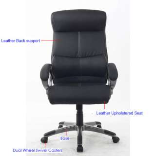 New Merax Leather Computer Office Chairs HLC 0301, Black  