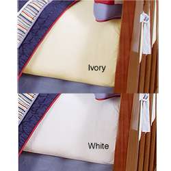 Fitted 250 Thread Count Cotton Crib Sheet  