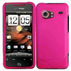  Hot Pink Hard Case Cover for HTC Droid Incredible 6300 