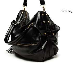Women Korean Hobo PU leather handbag lady shoulder bag Fashion  