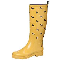 Tommy Hilfiger Womens Welly Scottie Rain Boots  