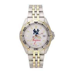  New York Yankees Mens All Star Watch W/Stainless Steel Band 