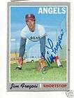 Tom Satriano Cal Angels 1965 Topps card signed JSA  