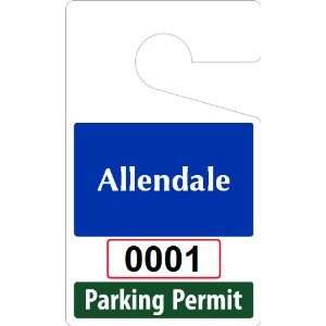   ToughTags Parking Permit Template ValueTag, 3 x 5