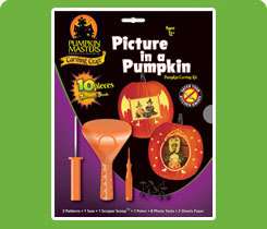 Pumpkin Masters Picture in a Pumpkin Carving Kit  
