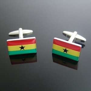  Ghana National Flag Cufflinks 