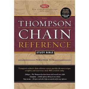  The Thompson Chain Reference Study Bible   Personal Size 
