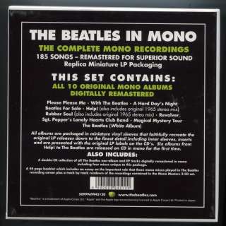 Beatles Mono Limited Edition 13 Mini LP CD Box Set 2009 Remastered New 