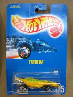 Hot Wheels 2061 155 TURBOA car 1991 1985 NRFP new mint  