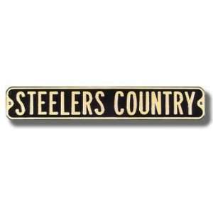 STEELERS COUNTRY Street Sign 