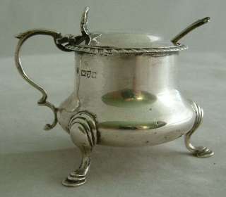 Sterling Silver Cream and Sugar Container, Hallmarked, early 1900s 