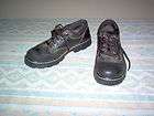 Skechers Mens Leather Casual Shoes Gray Size 8.5  
