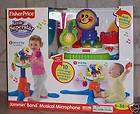 FISHER PRICE LITTLE SUPERSTAR JAMMIN BAND MUSICAL MIC