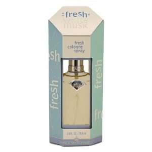FRESH WHITE MUSK Perfume. FRESH COLOGNE SPRAY 2.6 oz / 75 ml By Prince 