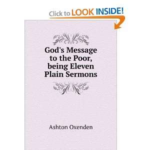  Gods Message to the Poor, being Eleven Plain Sermons 