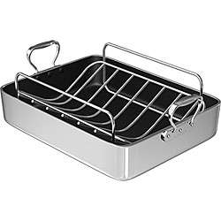 Chefs Design 16.5 inch French Roaster with Rack  