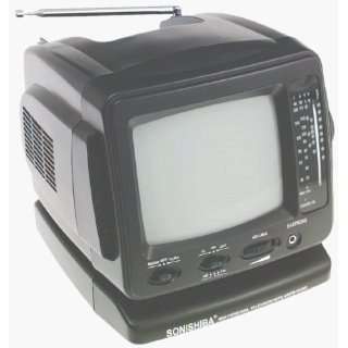    Sonishiba STV13 Portable 5.5 Black and White TV Electronics