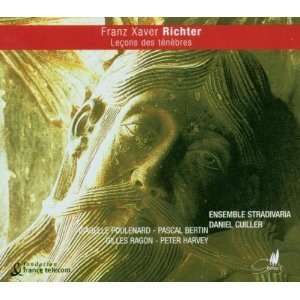   Richter Lecons des Tenebres Ensemble Stradivaria, F.X. Richter